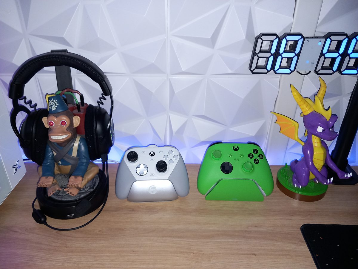 Suite et fin de la gaming room , Setup du fiston de 11 ans 